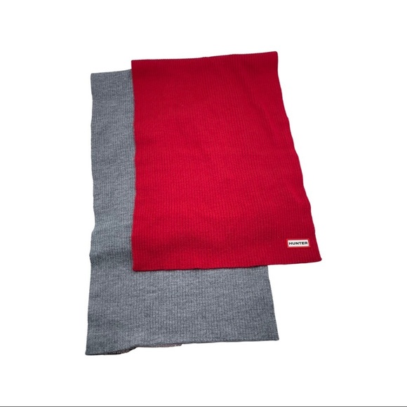 New no tags Hunter Original Unisex Moustache Merino Wool Scarf one size - Picture 2 of 5